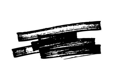 siyah fırça darbesi