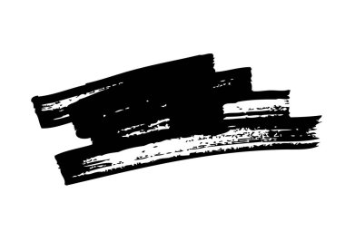 siyah fırça darbesi