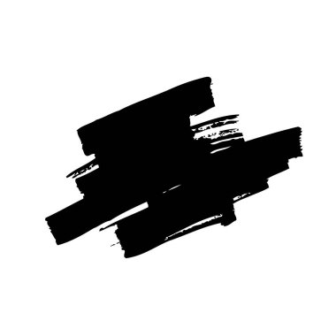 Tasarım siyah fırça spot