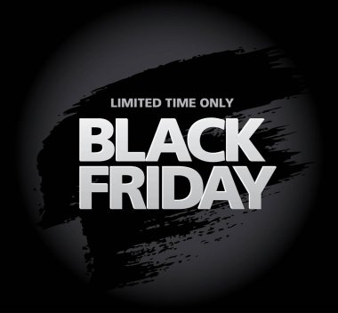 Kara Cuma indirim posteri