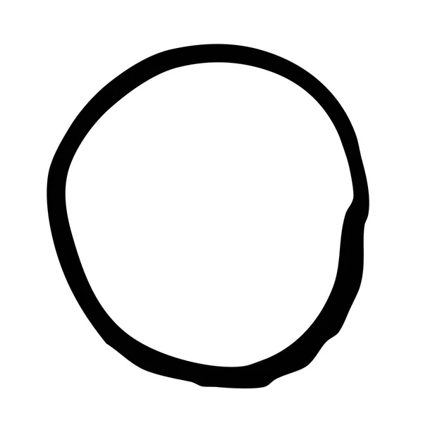 黑色圆框 — 图库矢量图片