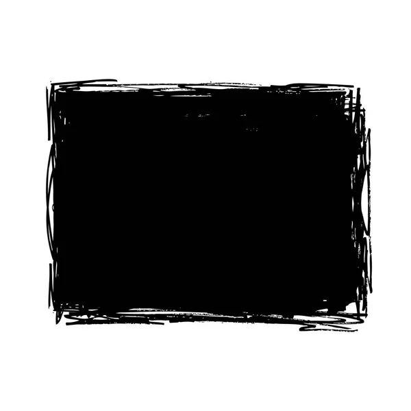 黒グランジ背景 ベクトル イラスト — ストックベクタ