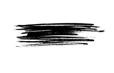 siyah brushstroke vektör grunge arka plan