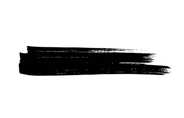 Negru Perie Vector Grunge Fundal — Vector de stoc