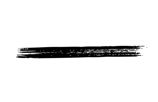 Чорний Пензлик Векторний Гранжевий Фон — стоковий вектор