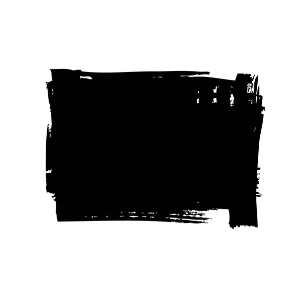 Μαύρες Πινελιές Διάνυσμα Φόντο Grunge — Διανυσματικό Αρχείο
