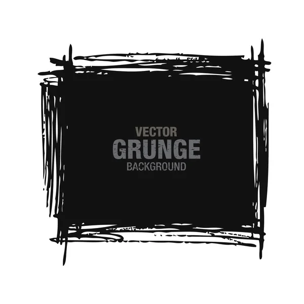 Vectorillustratie Van Abstracte Grunge Achtergrond Zwarte Kleur Geïsoleerd Witte Achtergrond — Stockvector