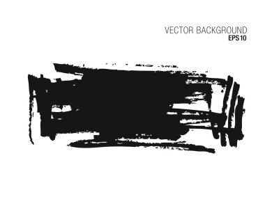 Soyut grunge arka planda siyah renk beyaz arka plan üzerinde izole vektör çizim