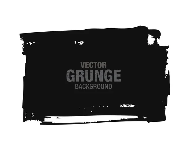 Ilustração Vetorial Fundo Grunge Abstrato Cor Preta Isolada Fundo Branco — Vetor de Stock