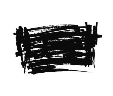 Beyaz arka planda siyah darbeleri vektör