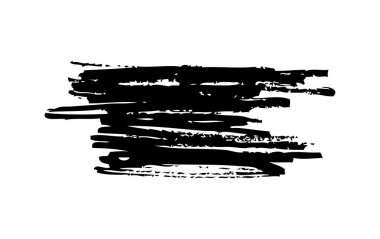 Beyaz arka planda siyah darbeleri vektör