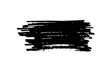 Beyaz arka planda siyah darbeleri vektör