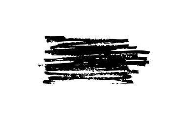 Beyaz arka planda siyah darbeleri vektör