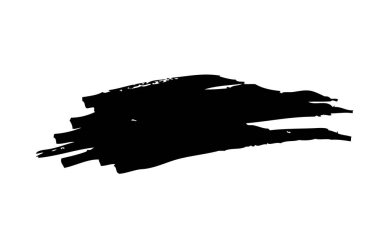 Beyaz arka planda siyah darbeleri vektör