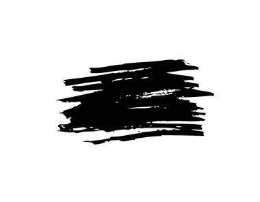 Beyaz arka planda siyah darbeleri vektör