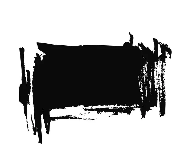 Текстура Черного Гранжа Векторная Иллюстрация — стоковый вектор