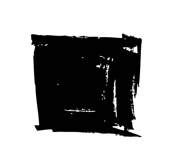 Textura Pozadí Černé Grunge Vektorové Ilustrace — Stockový vektor