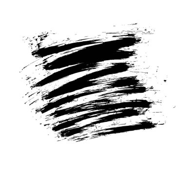 Grunge arka plan siyah çizgili beyaz arka plan üzerinde izole