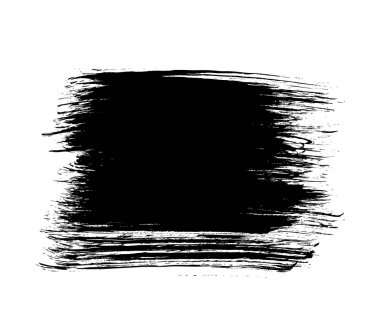 Grunge arka plan siyah sanat ile izole üzerinde beyaz arka plan smear