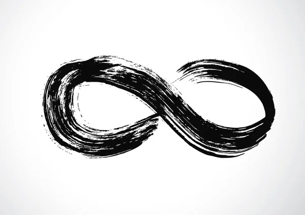 無限のシンボルのロゴ ベクトル イラスト — ストックベクタ