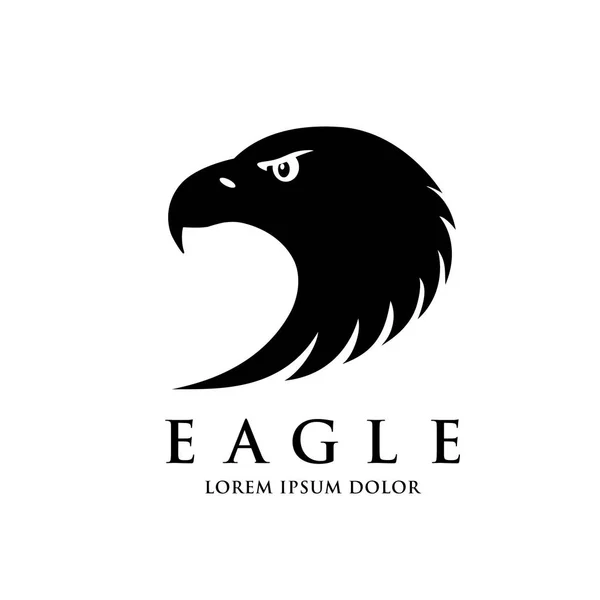 Illustration Vectorielle Tête Aigle — Image vectorielle
