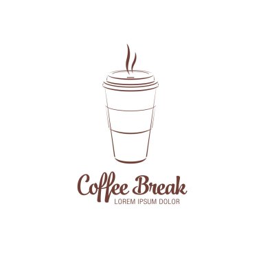 Kahve molası logo tasarımı