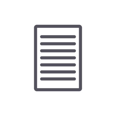 sayfa simgesi tasarımı, vektör illüstrasyonu