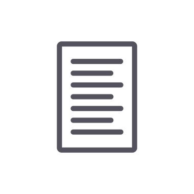 sayfa simgesi tasarımı, vektör illüstrasyonu