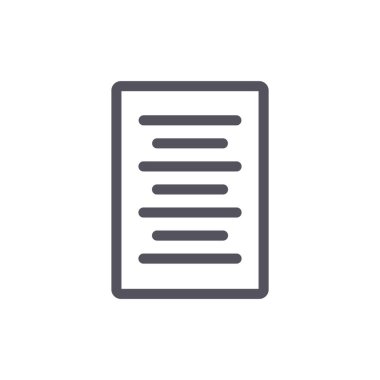 sayfa simgesi tasarımı, vektör illüstrasyonu