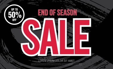 satış etiketi tasarımı, vektör illüstrasyonu