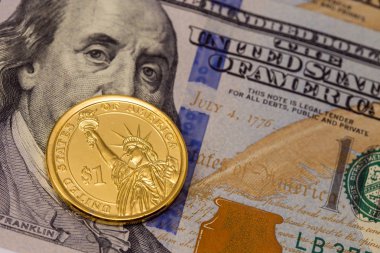 Başkanlık dolar ve 100 dolar faturaları