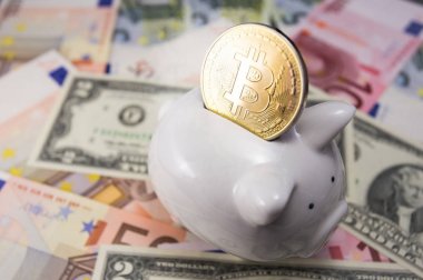 kumbara bitcoin sembolü