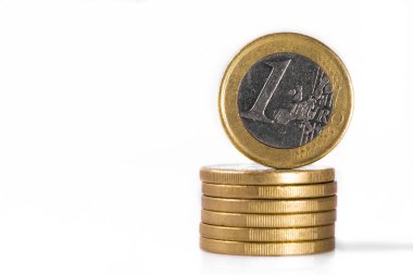 euro para yığını 