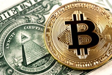 bitcoin sikke bir dolar üzerinde