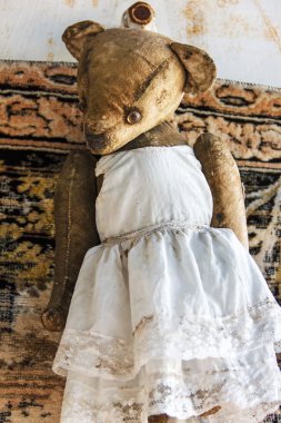 Vintage oyuncak oyuncak ayı Dünya Savaşı
