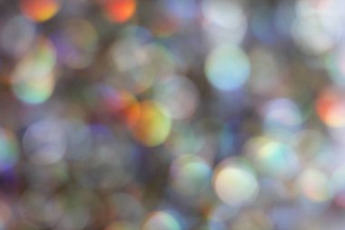 Noel parlak parlak arka plan, altın ve gümüş konfeti, bulanık