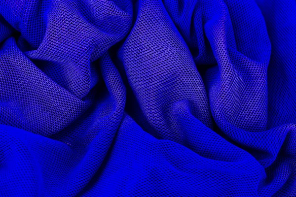 Mesh tkanina tekstura. zmięty tkanina tło — Zdjęcie stockowe
