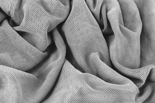 Tessuto mesh texture. tessuto sgualcito sfondo — Foto Stock