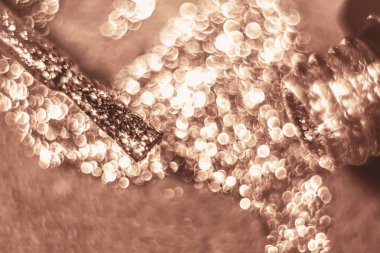 Parlak tırnak cilası Parlatıcı closeup dokusuna