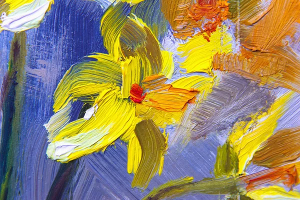 texture oil painting flowers, painting vivid flowers, floral still lif