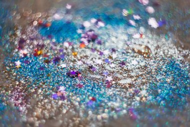 candies, sparkles and sparkling dust, texture of a bright blurre clipart