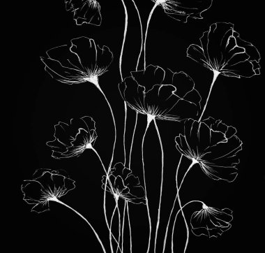 Suluboya resim empresyonizm tarzı, desenli resim, flor