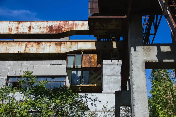 Verlaten Fabriek Tsjernobyl Verloren Stad Pripyat Moderne Ruïnes Oekraïne Regio — Stockfoto