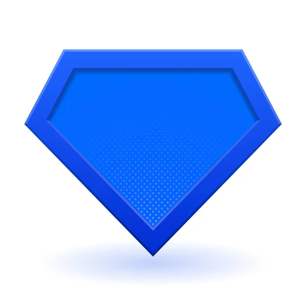 Superhero logo template — Stock Vector