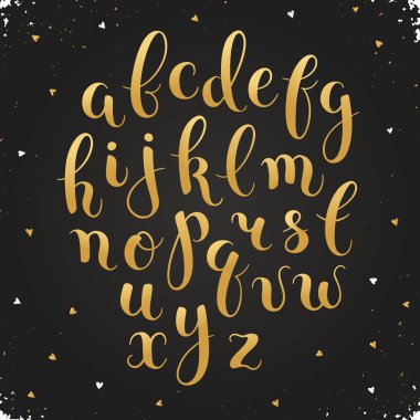 Kaligrafi harfler kümesi