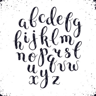Kaligrafi harfler kümesi