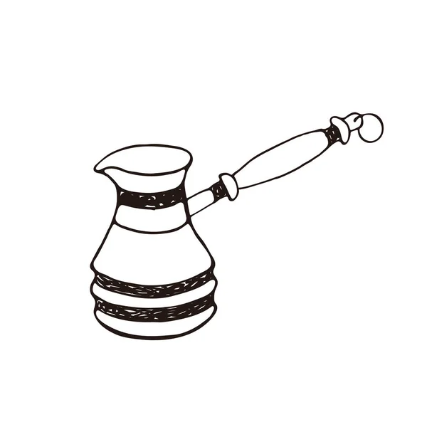 Koffiepot pictogram — Stockvector