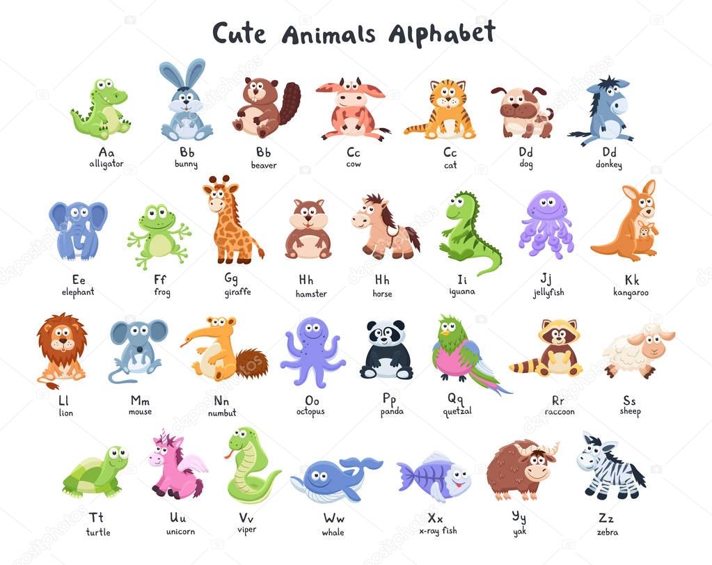 cartoon animals collection