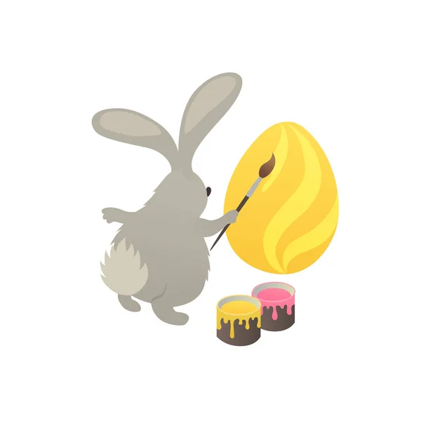 Colección de conejos de Pascua — Vector de stock