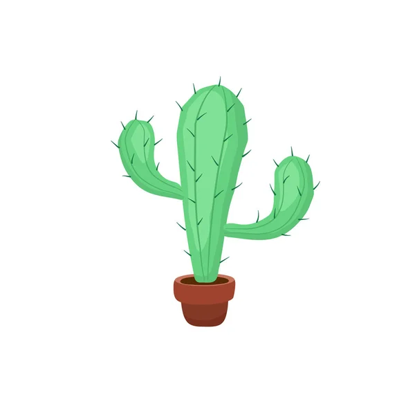 Cartoon Cactus Vector PNG Images, Cactus Green Cartoon Cactus